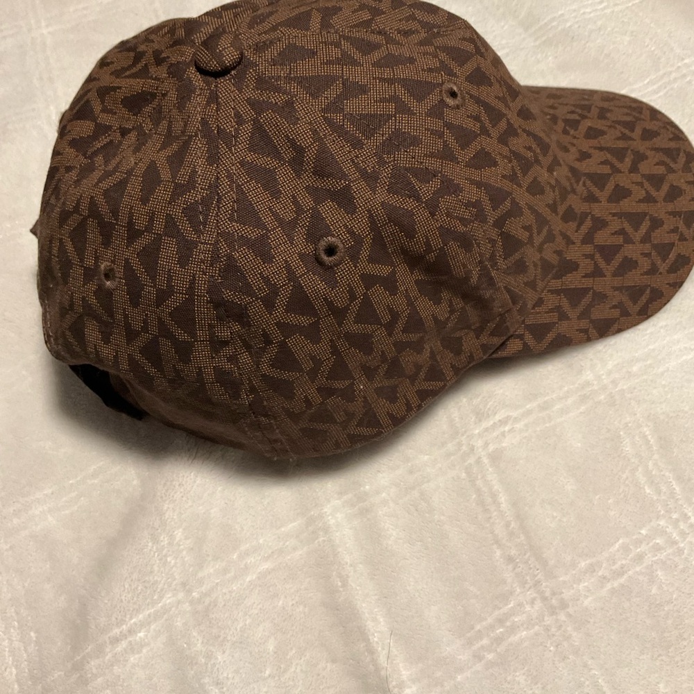 MK Brown Patterned Cap - Picture 3 of 6